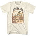 thumbnail image 1 of National Parks Joshua Tree Arch Illustration Natural Adult T-Shirt, 1 of 2