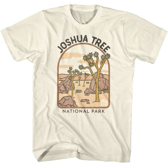 National Parks Joshua Tree Arch Illustration Natural Adult T-Shirt