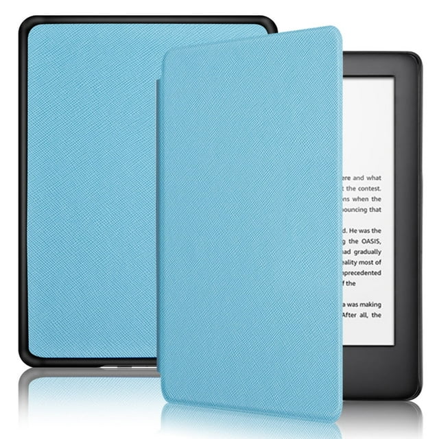 Funda de cuero con tapa y función atril para el nuevo Kindle de Amazon (10.ª generación, 2019)