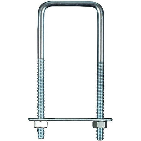 

U-bolt Square 0.375 x 4 x 7 in. Zinc Plated