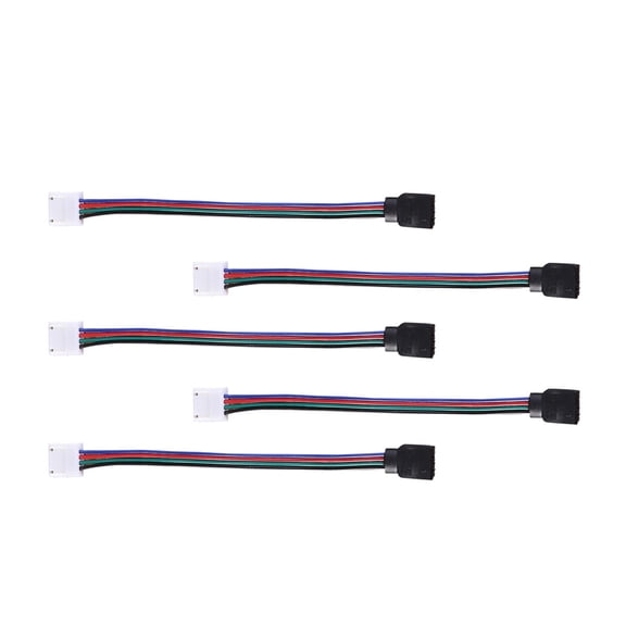 unbranded  10 Pcs Strip to Power Adaptor Connector Leftover LED