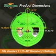 thumbnail image 2 of Flambeau Premium Bait Bucket Lid, 2 of 2