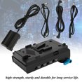 thumbnail image 2 of Dummy Battery Adapter, Virtual Battery Adapter Lightweight Portable Werable Multi Port For D7100 For Z6 ANGGREK Otros, 2 of 8