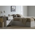 thumbnail image 3 of South Shore Vito Nightstand with Charging Station and Drawers for Adult, in Pure White, 3 of 12