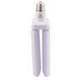 thumbnail image 4 of Ventilador plegable de 2 aspas con bombillas LED, ideal para el comedor (30 W, CA 85-265 V), 4 of 7