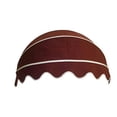 thumbnail image 2 of Shatex Claret 6'x2.95'Waterproof Retractable Watermelon Shape French Window Awning Door & Window Awning Outdoor Window Canopy Decoration, 2 of 2