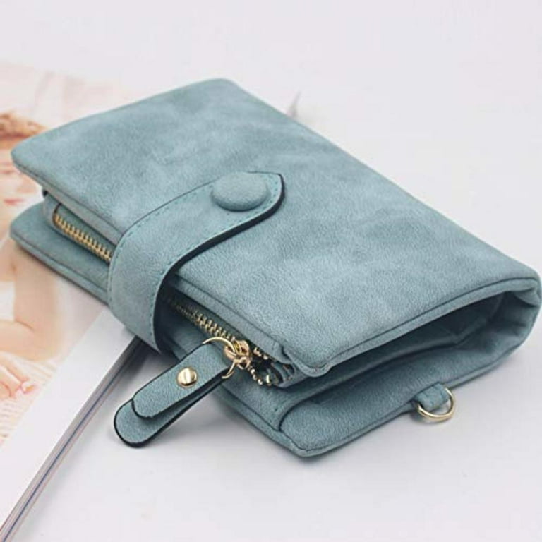 Small Wallet for Women Genuine Leather Bifold Compact RFID Blocking Small  Womens Wallet