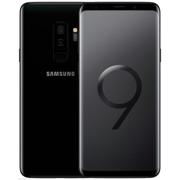 Restored SAMSUNG Galaxy S9 Plus 64GB T-Mobile Locked Midnight Black (Refurbished)
