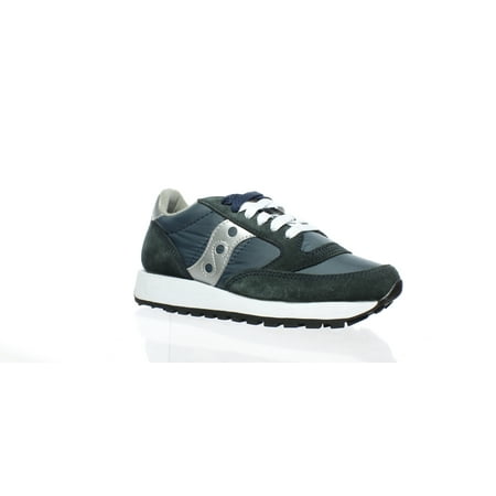 Saucony Womens Jazz Original Navy/Silver Running Shoes Size