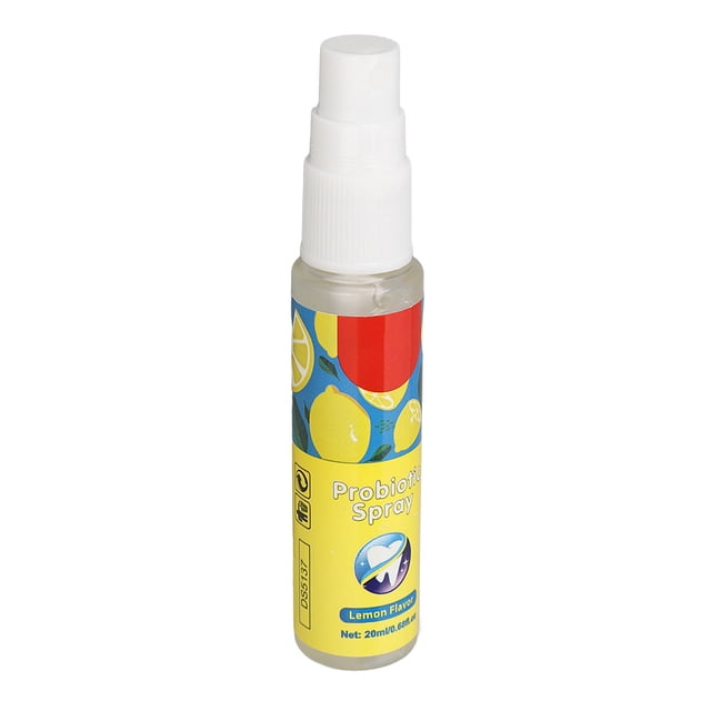 Spray Bucal Con Aroma A Limón, Spray Bucal De Limón Que Estimula La Secreción Salival, Limpieza Portátil Para El Mal Aliento