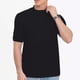 thumbnail image 3 of pstuiky Camisas de manga corta para hombre, Camisas casuales de moda para hombre con cuello alto texturizado sólido camisetas de hombre xl, 3 of 3