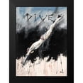 thumbnail image 2 of Wiley, Marta 19x24 Black Modern Framed Museum Art Print Titled - Dive Light Color, 2 of 5