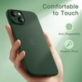 thumbnail image 6 of JETech Ultra Slim (0.35mm Thin) Case for iPhone 14 6.1-Inch, Camera Lens Cover Full Protection, Lightweight Matte Finish PP Hard Minimalist Case, Support Wireless Charging (Midnight Green), 6 of 6