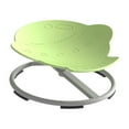 thumbnail image 1 of Silla giratoria infantil con función de balanceo para niños y niñas. Mejora el equilibrio. Verde, 1 of 9