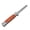 Brown, variant on Xirurus Switch Pocket Folding Comb Stainless Steel Mustache Comb Hair Styling Tool with Wide Tooth Rosewood Handle, 8.9 in / 22.5 cm