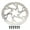 160MM, variant on ROZYARD 140/160/180/203/220mm Stainless Steels Disc Brake Rotor for Road Bike, Mountain Bike