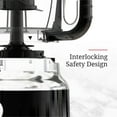 thumbnail image 3 of Russell Hobbs Retro Style Food Processor, 8-Cup (64-oz) Capacity, Black, FP3100BKR, 3 of 17