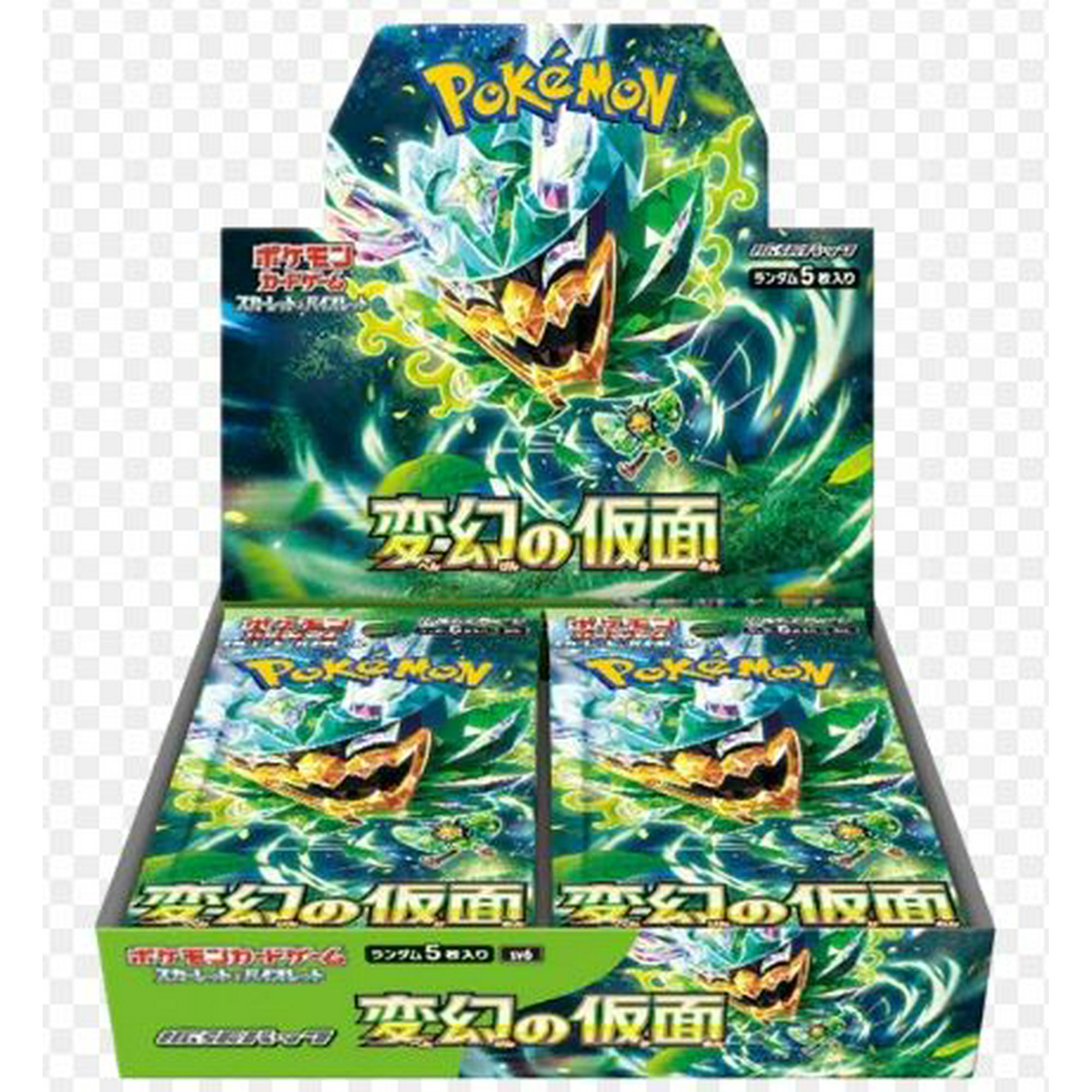スポーツ Pokemon Card Game Scarlet & Violet Expansion Pack "Mask of Change" Box POKÉMON CARD GAME SCARLET & VIOLET Expansion pack sv6 Mask of Change c