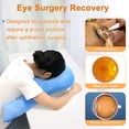 thumbnail image 5 of Face Down Pillow for Sleeping After Eye Surgery Head Positioning Prone Pillow for Massage Napping Tanning Pillow with Face Hole Doughnut Bed Cradle Cushion Detached Retina Vitrectomy Recovery, 5 of 6