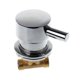 thumbnail image 2 of 1/2" Adjustable Cold & Hot Water Mixing Valve for Faucet, Brass G1/2 Temperature Control Valve with Check Valves, 2 of 5