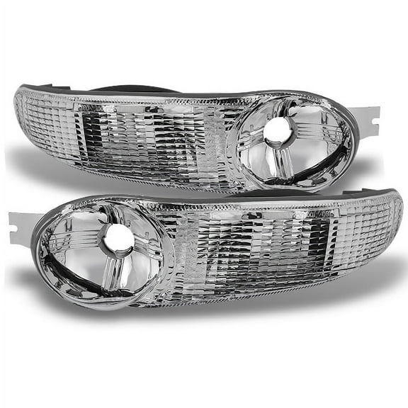 AKKON - For GMC Yukon Denali XL OE Replacement Clear Bumper Signal Lights LH RH Lamps