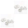 thumbnail image 2 of yingyy 6 Pcs/Set Fashion Women Finger Tip Knuckle Stackable Band Mid Rings Jewelry Gift silver 2Set, 2 of 5