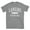 Black, variant on Lansing Kansas Classic Established Men's Cotton T-Shirt