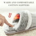 thumbnail image 2 of TRANSLINK Fuzzy Slippers Ultra Portable Slides Comfy for Teens and Women Ideal Mothers Day, 2 of 7