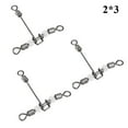 thumbnail image 2 of Pesca giratoria, 10 unids/set Durable en forma de T línea cruzada conector de pesca conector de pesca calidad en la que puede confiar, 2 of 8