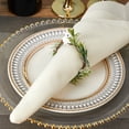 thumbnail image 4 of TIMIFIS Plastics Napkin Ring, Easter Bunny Napkin Rings Faux Easter Napkin Holders Rattan Napkin Serviette Buckles Holders for Easter Party Banquet Home Kitchen Decor Home Decor, 4 of 6