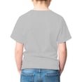 thumbnail image 7 of SGMVNU Girls Third Grade T Shirts Short Sleeve Crew Neck Relaxed Fit Graphic Shirt Tops Back to School Clothes, Size 5-6 Years, Grey, 7 of 7