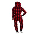 thumbnail image 3 of Combinaison à Capuche pour Femmes, Pantalon Long de Noël, Justaucorps à Manches Longues, Pyjama, Tenue d'Intérieur, 3 of 3