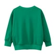 thumbnail image 4 of Bnwani Toddler Sweatshirt Girls Cotton Long Sleeve Sweatshirt Cute Plain Tops Pullover, 4 of 8