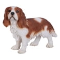 thumbnail image 2 of Hi-Line Gifts King Charles Spaniel Dog Outdoor Garden Statue - 16.25" - Brown and White, 2 of 8