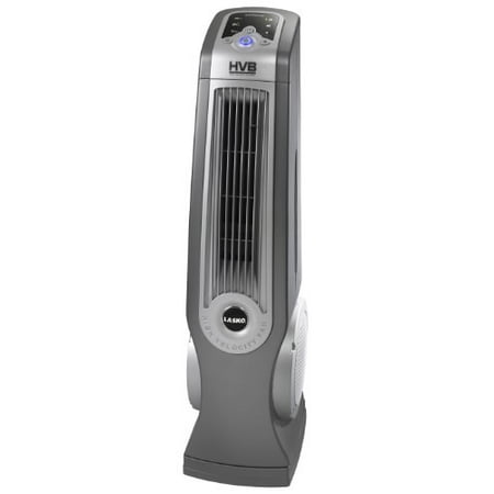 Lasko #4930 35" Remote Control Oscillating High Velocity Fan, Gray