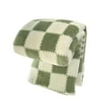 thumbnail image 5 of VAJUSO Blanket – Flannel Blanket… 70×100 Blue Green Home Decoration, 5 of 6