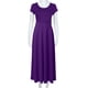 thumbnail image 5 of Vestidos Para Mujer Maxi Vestido Color Sólido Colorido Vestido Manga Corta Playa Casual Sundress Odeerbi  ODB145488, 5 of 6