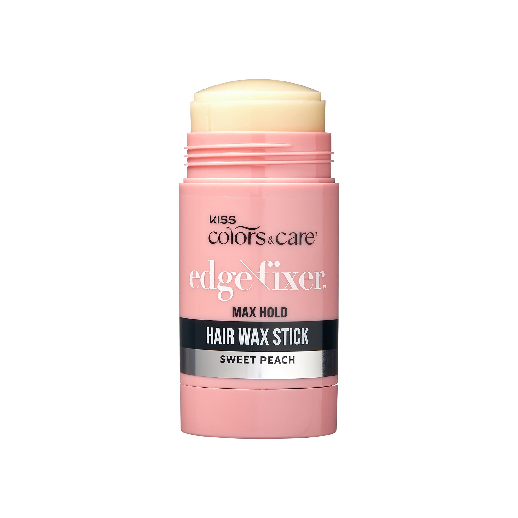 KISS Colors & Care Edge Fixer, Maximum Hold Hair Wax Stick, All Hair Types, Size: 2.7 oz.