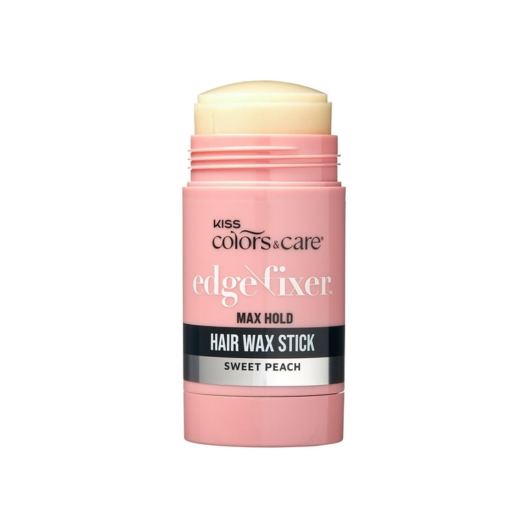 Kiss Colors & Care Edge Fixer Hair Wax Stick, Maximum Hold, Sweet
