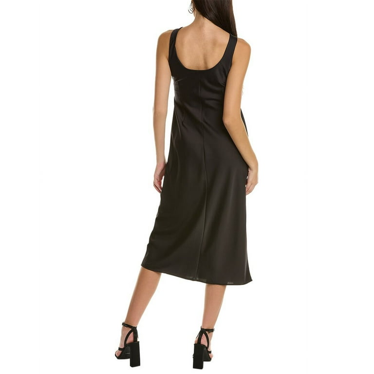 anne klein black sleeveless dress Sleeveless Crew Neck Sheath Dress main image 1