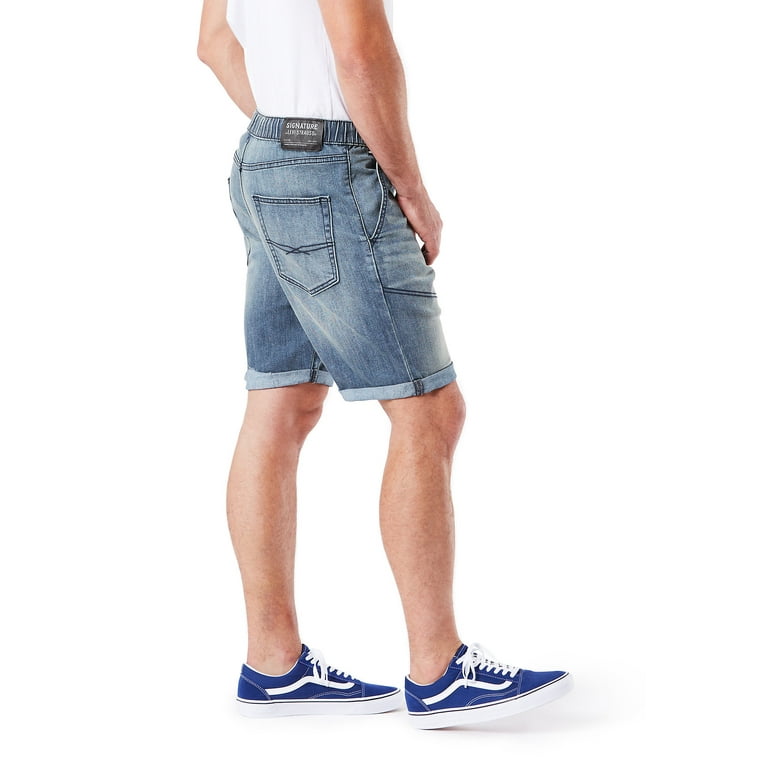 Signature by Levi Strauss Co Men s Jogger Short Walmart