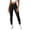 Black, variant on Vivianyo HD Women's Ribbed Textured High Waist Running Workout Yoga Leggings, Full Length Tight Active Pants for Women, Year Round Gym Bottoms for Fitness and Loungewear, Sizes S-XL