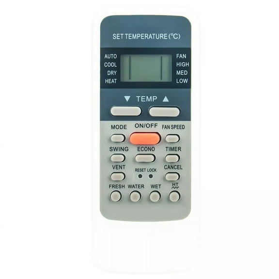 New Universal Replace Remote Control Fits for EcoAir Air Conditioner R51I4/BGCE R51I4/BGE R51I19/BGE