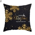thumbnail image 1 of Funda de almohada con estampado de ciervos, funda de cojín de poliéster decorativa elástica para el hogar, 1 of 5