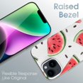 thumbnail image 2 of ONETECH Blingy's iPhone 14 Pro Max Case, Cute Watermelon Pattern Fun Tropical Summer Fruits Design Transparent Soft  Protective Clear Case Compatible for iPhone 14 Pro Max 6.7 inch (Watermelon Style), 2 of 5