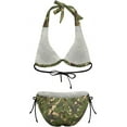 thumbnail image 6 of CROPD Women Camo Two Piece Swimsuit Tie Side Triangle Bikini Bathing Suits, 6 of 6