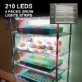 thumbnail image 3 of Temporizador Lamp Mosthink Grow Light 5500 K de espectro completo, paquete de 4 unidades, 3 of 6