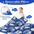thumbnail image 3 of Pioneer Flower Floral Print Pattern Toddler Nap Mats for Kids Preschool,Sleeping Mat Bag or Kids,Toddler Sleeping Bag,Toddler Nap Mat or Daycare, 3 of 6