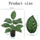 thumbnail image 4 of Vegetales artificiales en macetas Plantas de interior falsas Plantas de suelo para la decoración del baño y la cocina, 4 of 5