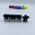 thumbnail image 6 of Cool USB Drive - USB Stick 16GB - Unique Flash Drive - Piano USB Flash Drive (16 GB, Keyboard), 6 of 8